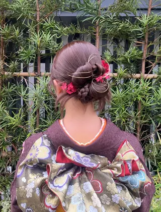 ヘアアレンジ 垢抜けヘアメイク🫧 JURI🪽のヘアスタイル