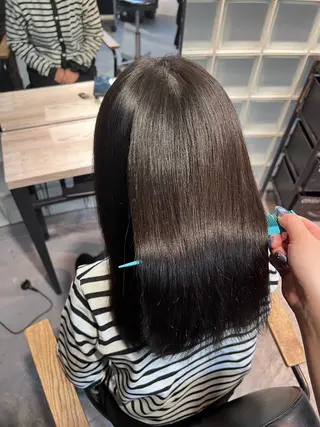 カラー 縮毛矯正モデル募集中 RIRIKAのヘアスタイル