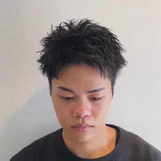メンズ オートクチュールランコントレ西京極店所属・今在家 玲【艶髪スト レート/メンズ特化】のヘアスタイル