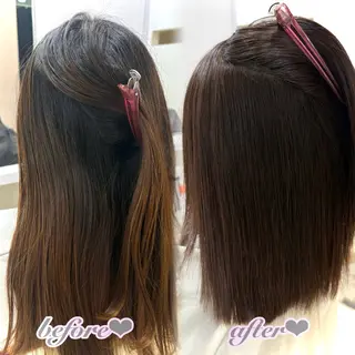 ロング 🎀艶髪/韓国❤︎ 新宿Kanaのヘアスタイル