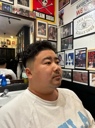 ショート CribHoodbarbershop所属・白井 昇太のヘアスタイル