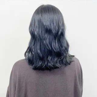 セミロング カラー くすみミルクティー/ ブラウン🪡TOWAのヘアスタイル