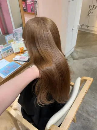 ロング カラー RINO/似合わせ /女性専用🍑のヘアスタイル