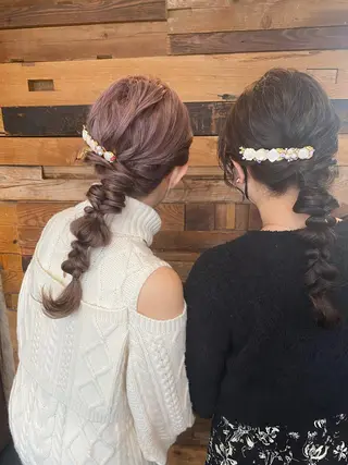 セミロング 白井 雅美のヘアスタイル