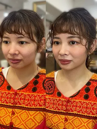 セットサロンCURE YUKIOKAのヘアスタイル