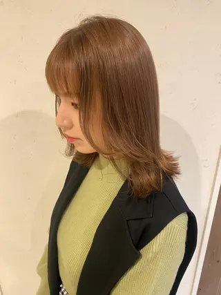 ミディアム 🍑 モモカ🍑のヘアスタイル