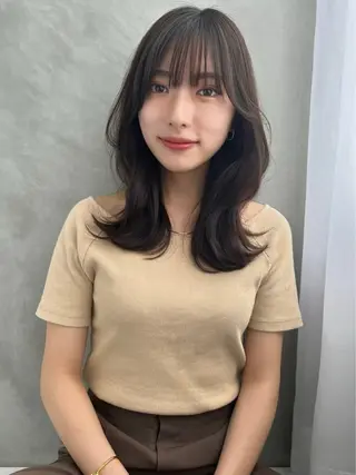 ミディアム SOYON豊田市駅店 MIYUのヘアスタイル