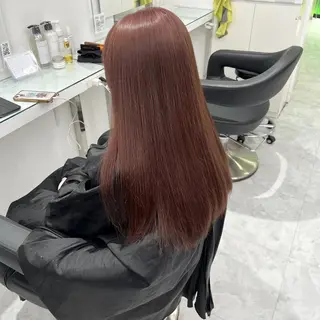カラー 暖色ヘア🎀🍒 Manami🤍のヘアスタイル