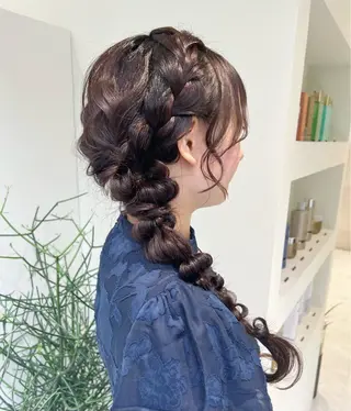 ロング 小顔ボブ jilblanカホのヘアスタイル