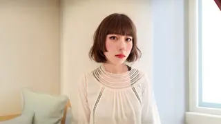ミディアム コンプリート ヘアのヘアスタイル