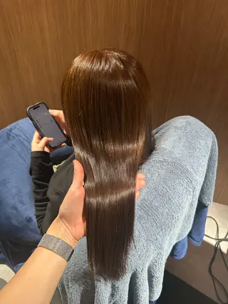 カラー 頭身浴スパ/艶カラー 🌿matsu🌿のヘアスタイル