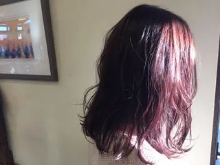 ミディアム カラー ALLY/ あゆみのヘアスタイル