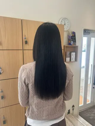 ロング カラー 渡辺 望愛のヘアスタイル