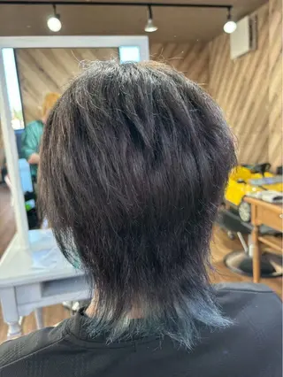 ミディアム カラー メンズ 美容室ラファエロ所属・raffaello ~Reoのヘアスタイル