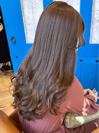 セミロング 大人ボブ/透明感 カラー/松原和志のヘアスタイル