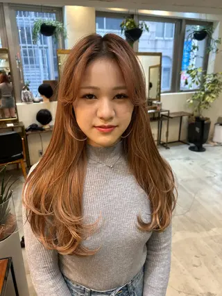 ロング レイヤーカット🐏 mizukiのヘアスタイル