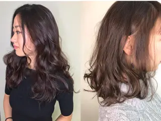 ミディアム 寺山 佳貴のヘアスタイル