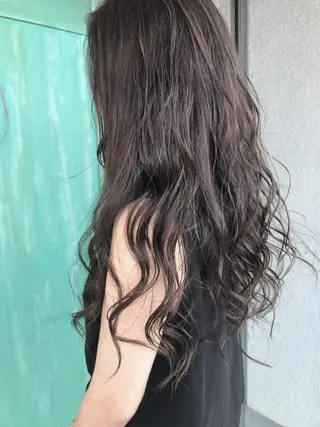 ロング カラー レイヤーカット匠 イソザキノリユキのヘアスタイル