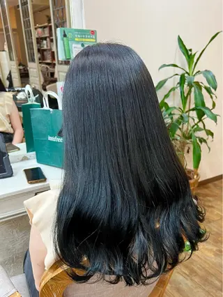 ロング カラー 西浦 悠斗のヘアスタイル