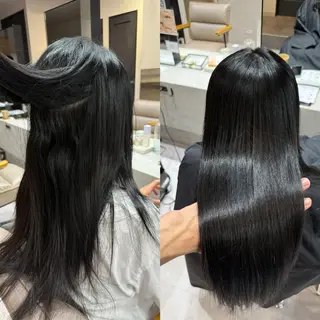 ロング ⭐️立川/縮毛矯正 /髪質改善⭐️のヘアスタイル