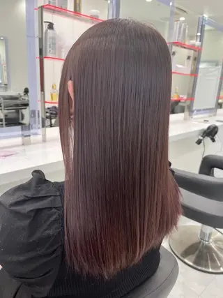 カラー 透明感/暖色カラー 🤎🧡のんのヘアスタイル