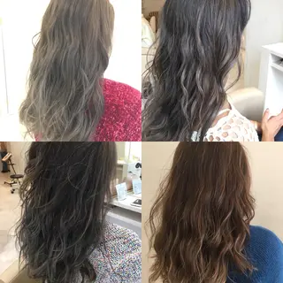 ロング カラー 透明感/ツヤ髪/ さら艶/前田祥汰のヘアスタイル