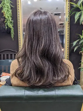 セミロング カラー Ruheplatz所属・HIKARI@ Ruheplatzのヘアスタイル