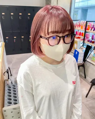 ショート カラー 韓国風デザイン 💐MIZUKI💐のヘアスタイル