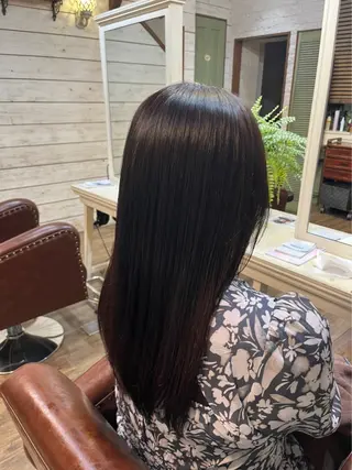 セミロング 赤木蓮/メンズ特化 パーマ/ハイトーンのヘアスタイル