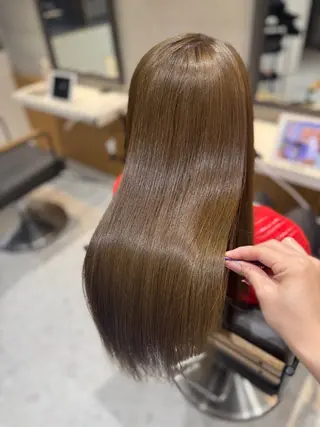 ロング カラー ブリーチなしWカラー ヘアセット🎀はるかのヘアスタイル