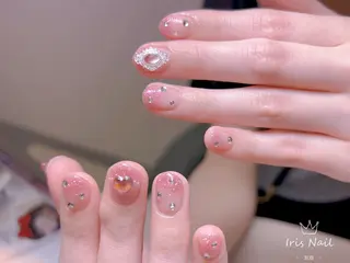 ネイル 【長さ出し】 IRIS NAILのネイルデザイン