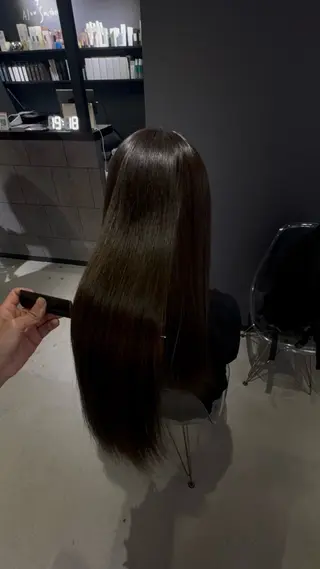 ロング カラー デザインカラーハイト ーン/konomiのヘアスタイル