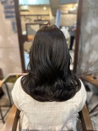 セミロング カラー Hair Atelier P's 【ピース】所属・Kaori / P’s 渋谷のヘアスタイル