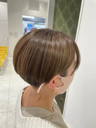 ショート GOAT_茅ヶ崎 キシ サクラのヘアスタイル