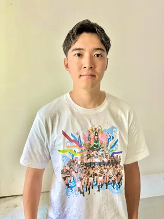 ショート men's/perm colorDaijuのヘアスタイル