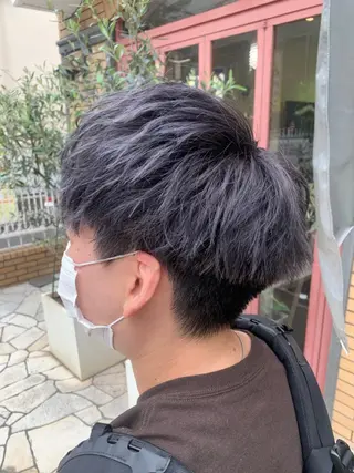 ショート カラー メンズ 今村 愛美のヘアスタイル