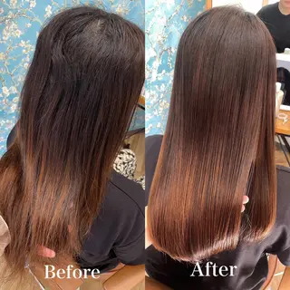 セミロング ECLART Reala　町田店のヘアスタイル