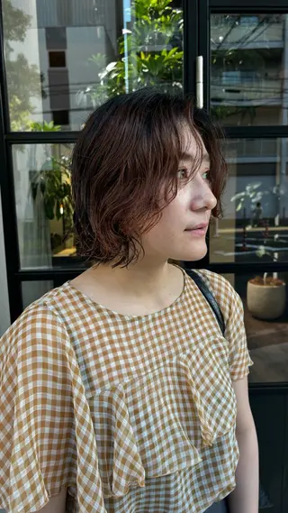 パーマ 井本 早紀のヘアスタイル