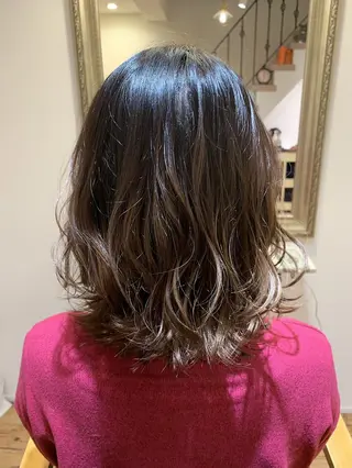 ミディアム カラー Hair resort Aiのヘアスタイル