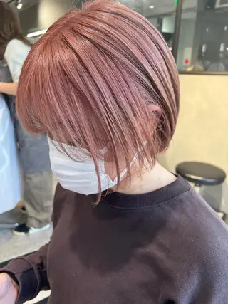 ショート カラー M IIのヘアスタイル