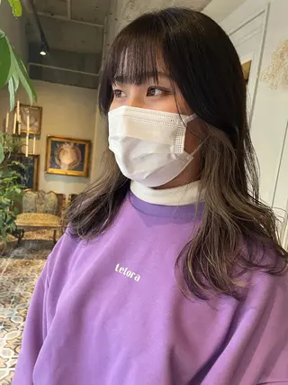 ロング 原 菜帆のヘアスタイル