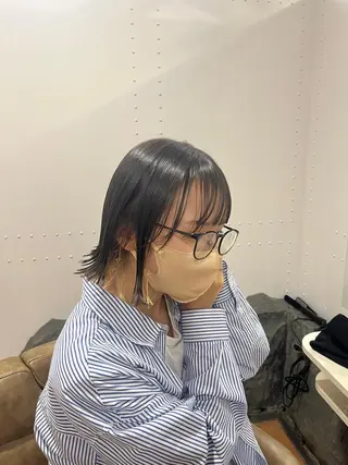 ショート 韓国レイヤー×モテ髪 /MITSUKI🤍のヘアスタイル