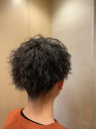 ミディアム パーマ 武田　晃英 KoeiTakedaのヘアスタイル