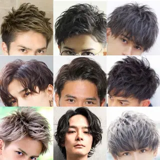 縮毛矯正専門 美容師のヘアスタイル