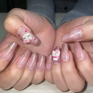 ネイル GO TODAY 吉祥寺Glint所属・うの 韓国ﾈｲﾙ໒꒱⋆⭒˚のネイルデザイン