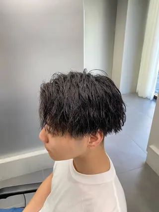 パーマ メンズ 立川メンズパーマ職人 小泉文人のヘアスタイル