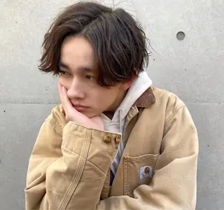 メンズ 🤎カット/ブリーチ /縮毛矯正/大宮🤎のヘアスタイル