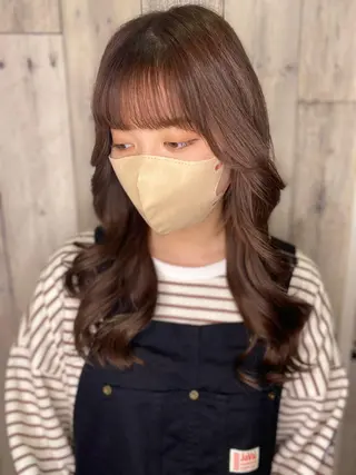 セミロング LOHAS宮田 香奈のヘアスタイル