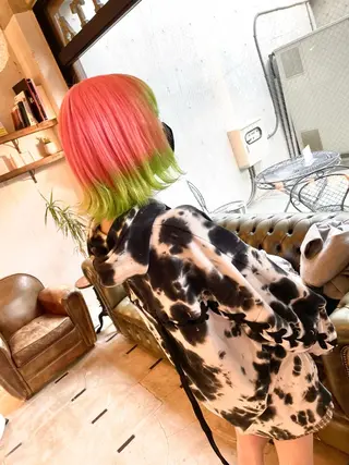 ミディアム MOOD,所属・レイヤーカット/銀座 TAROのヘアスタイル