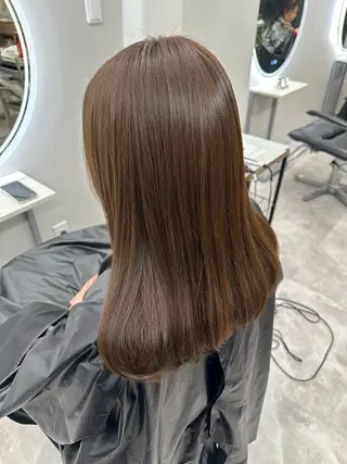 セミロング カラー ショートカット/ Yui ✨のヘアスタイル